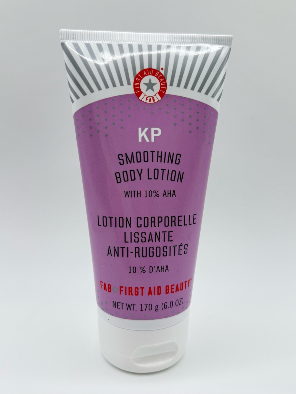 First Aid Beauty Purple KP Smoothing Body Lotion with AHA